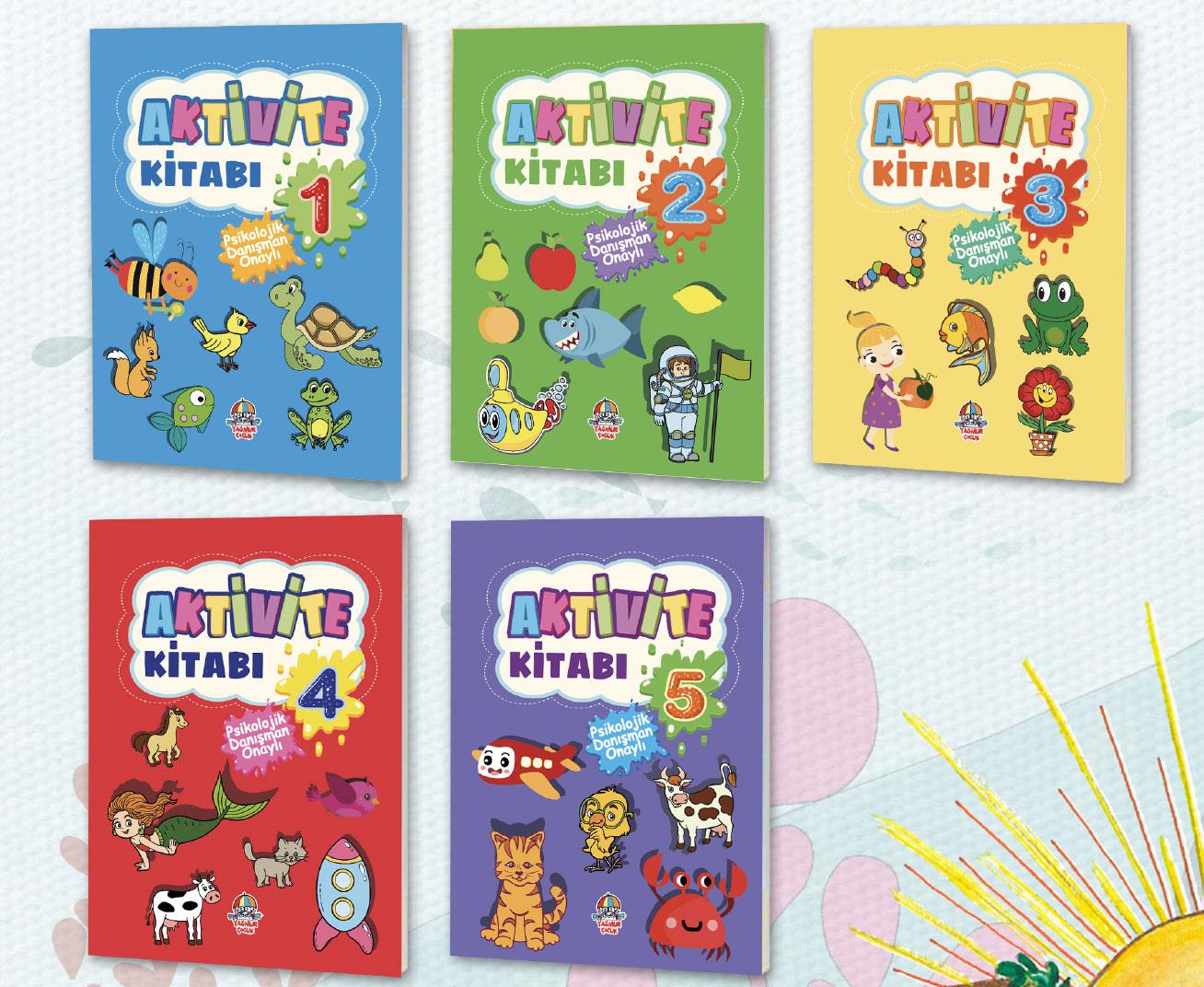 Aktivite Serisi 5 Kitap Set