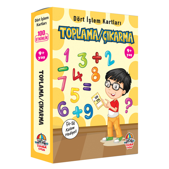 Dört İşlem Kartları / Toplama/Çıkarma (9+ Yaş)