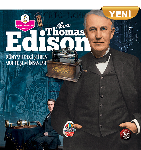 Dünyayı Değiştiren Muhteşem İnsanlar Alva Thomas Edison (Yeni)