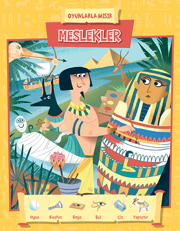 Oyunlarla Mısır- Meslekler