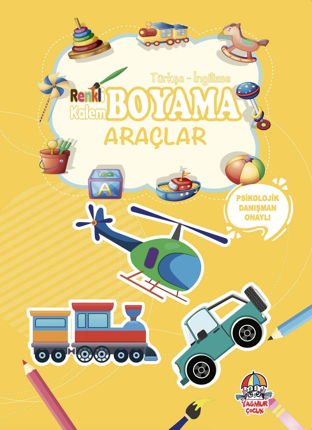 Renkli Kalem Boyama-Araçlar